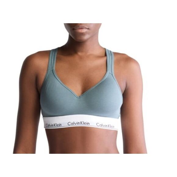 Calvin Klein Other - Brand New Calvin Klein Women's Size XL Blue White Lift Bralette Bra